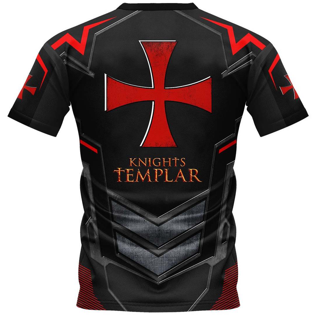 Knights Templar 3D Full Printing MP760 - Amaze Style™-Apparel
