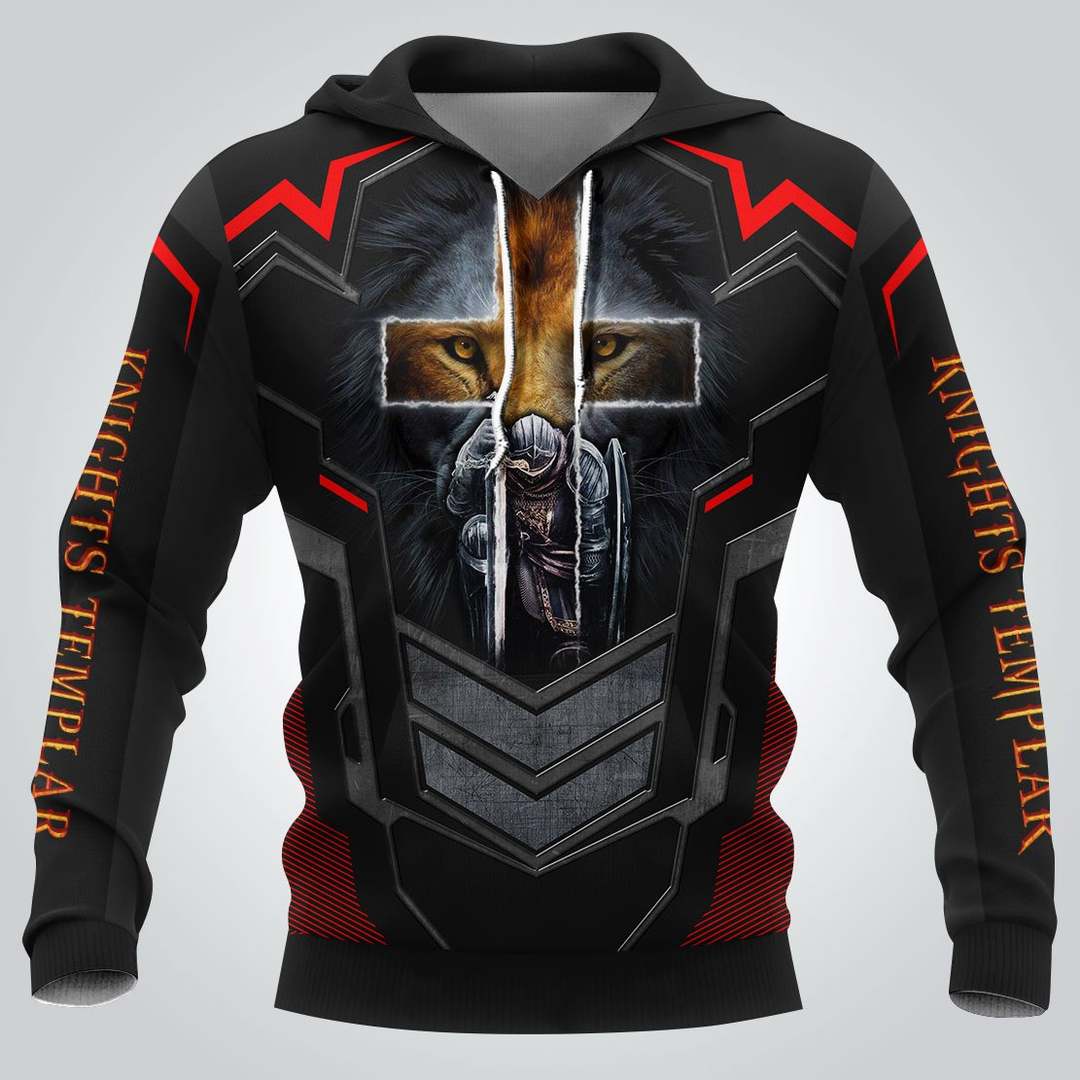Knights Templar 3D Full Printing MP760 - Amaze Style™-Apparel