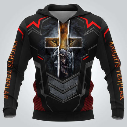Knights Templar 3D Full Printing MP760 - Amaze Style™-Apparel