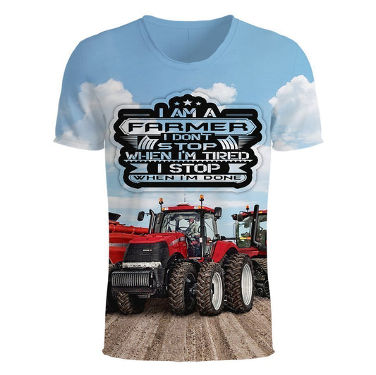 3D All Over Print Tractor Hoodie-Apparel-6teenth World-T-Shirt-S-Vibe Cosy™