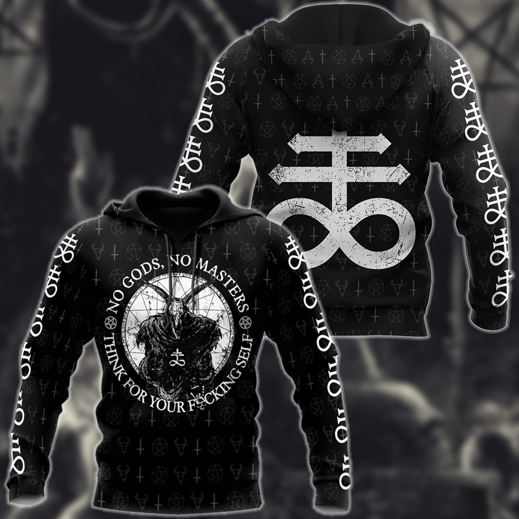 Satanic Tribal 3D All Over Printed Hoodie JJ09062003