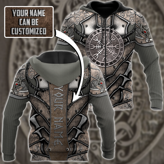 Vegvisir Viking Custom Name