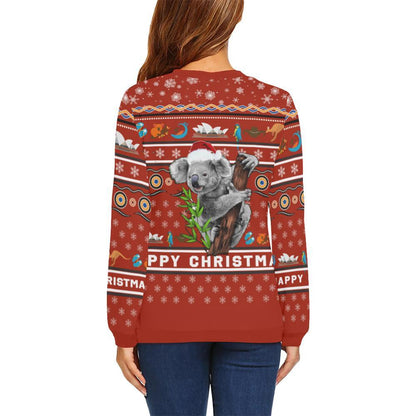 Australia Christmas Koala™ Sweatshirt - Amaze Style™-CREWNECK SWEATSHIRTS