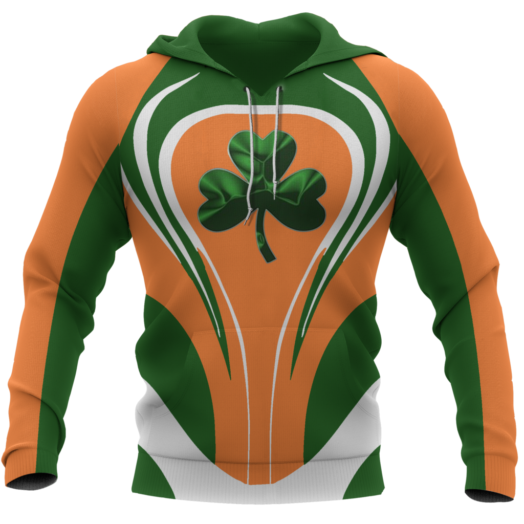 Ireland Flag Hoodie Cannon Style PL - Amaze Style™-Apparel