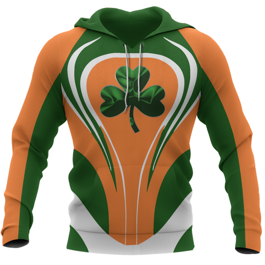 Ireland Flag Hoodie Cannon Style PL - Amaze Style™-Apparel