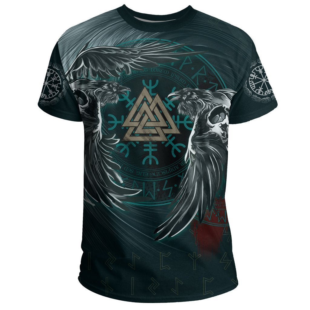 Viking Hoodie Ravens Skull Tattoo HP261210 - Amaze Style™-Apparel