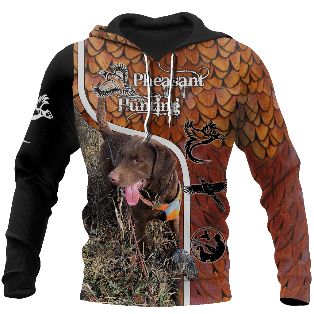 Pheasant Hunting 3D All Over Printed Shirts JJ060502-Apparel-MP-Hoodie-S-Vibe Cosy™