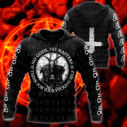 Satanic Tribal 3D All Over Printed Hoodie Shirts For Men And Women JJ23052002 - Amaze Style™-Apparel