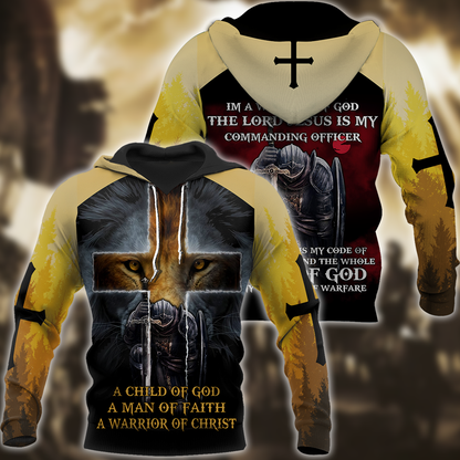 Knight God Jesus 3D All Over Printed Shirt Hoodie For Men And Women JJ240302 - Amaze Style™-Apparel