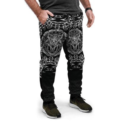 Fenrir Viking 3D Over Printed Hoodie for Men and Women-ML