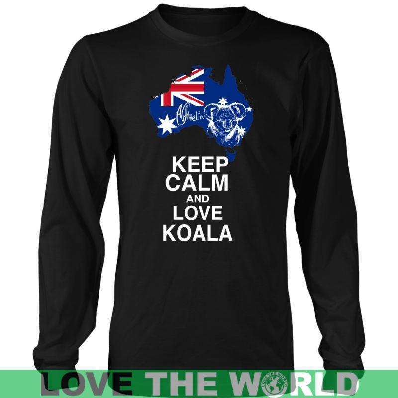 KEEP CALM AND LOVE KOALA R1 - Amaze Style™-T-SHIRTS