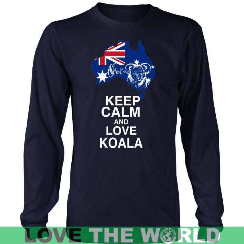 KEEP CALM AND LOVE KOALA R1 - Amaze Style™-T-SHIRTS