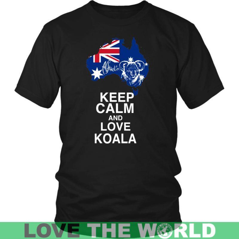 KEEP CALM AND LOVE KOALA R1 - Amaze Style™-T-SHIRTS