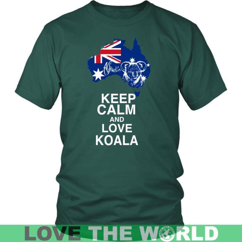 KEEP CALM AND LOVE KOALA R1 - Amaze Style™-T-SHIRTS