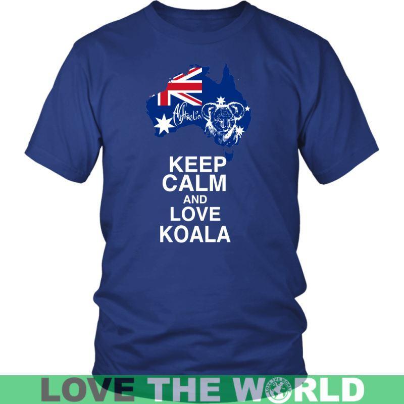 KEEP CALM AND LOVE KOALA R1 - Amaze Style™-T-SHIRTS