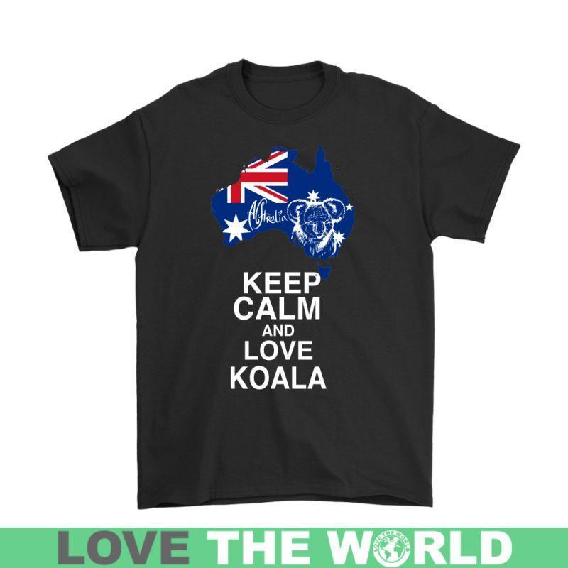 KEEP CALM AND LOVE KOALA R1 - Amaze Style™-T-SHIRTS