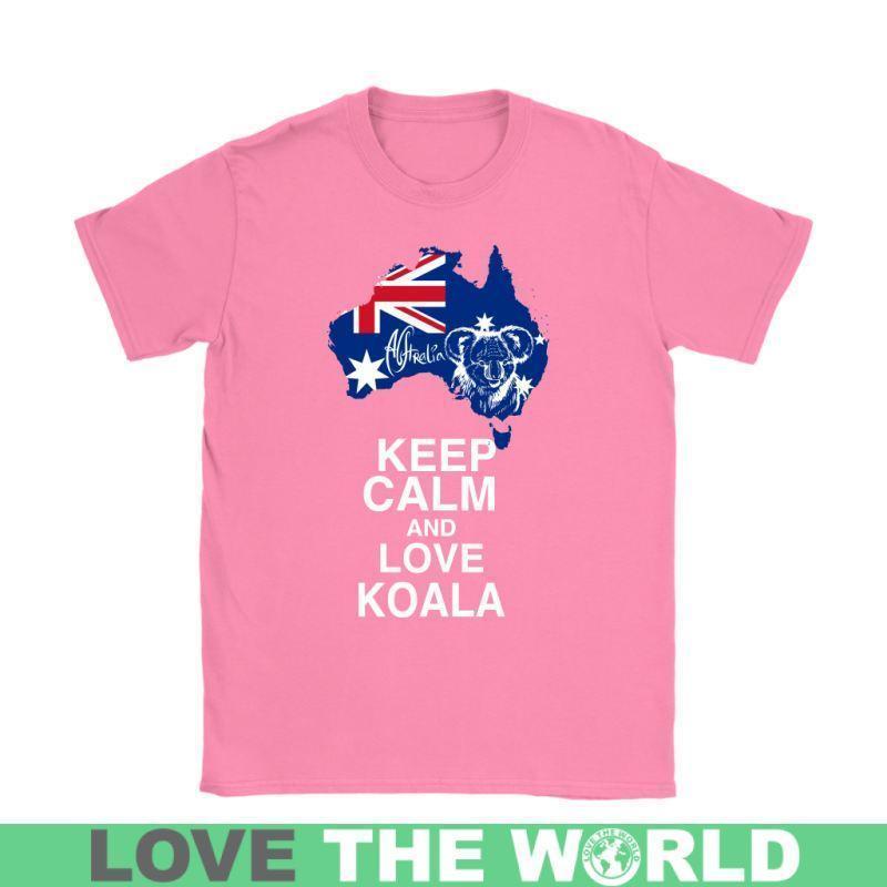 KEEP CALM AND LOVE KOALA R1 - Amaze Style™-T-SHIRTS