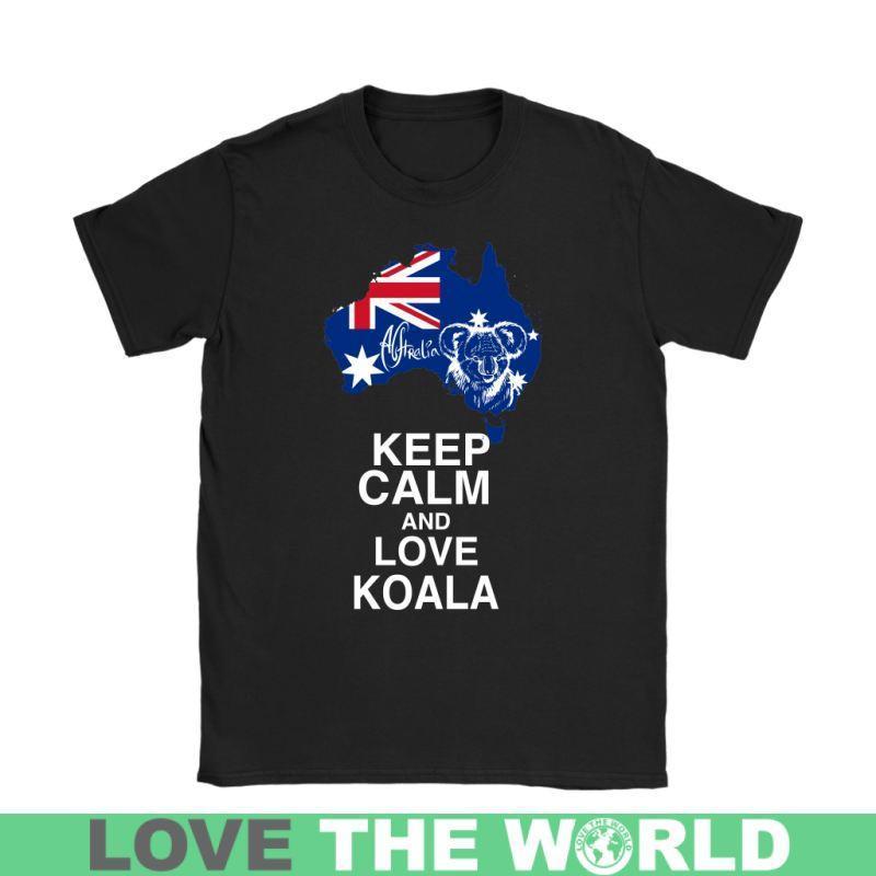 KEEP CALM AND LOVE KOALA R1 - Amaze Style™-T-SHIRTS