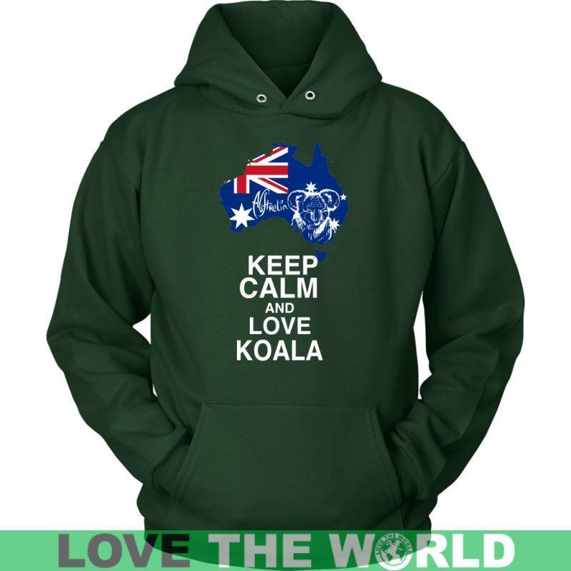 KEEP CALM AND LOVE KOALA R1 - Amaze Style™-T-SHIRTS