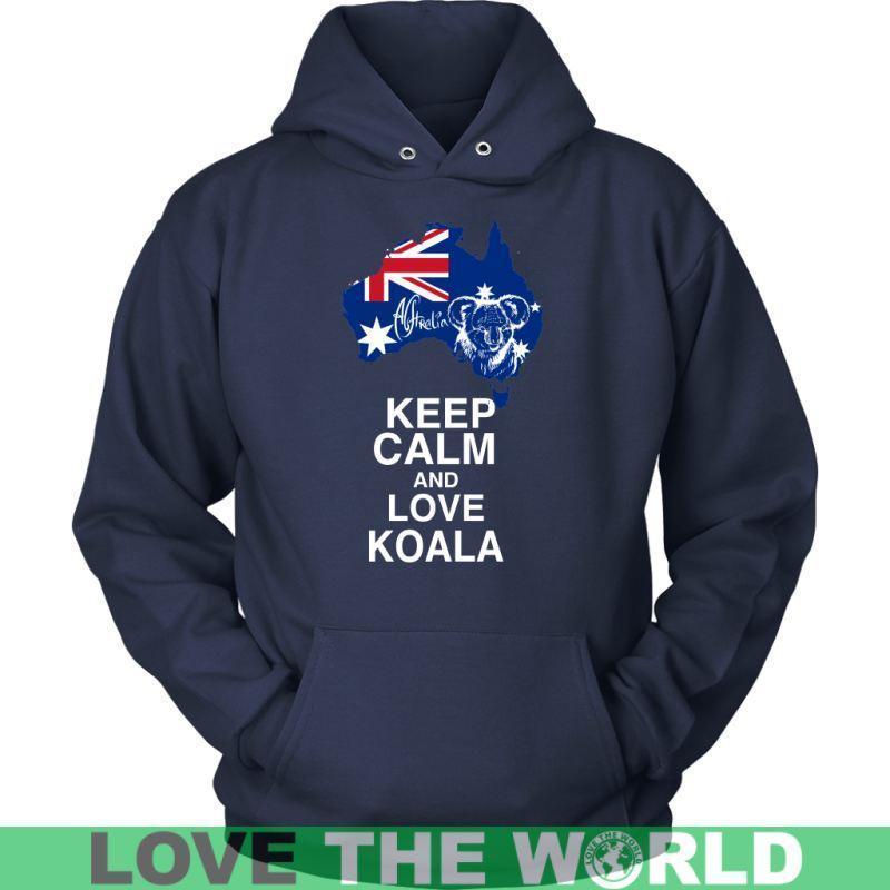 KEEP CALM AND LOVE KOALA R1 - Amaze Style™-T-SHIRTS