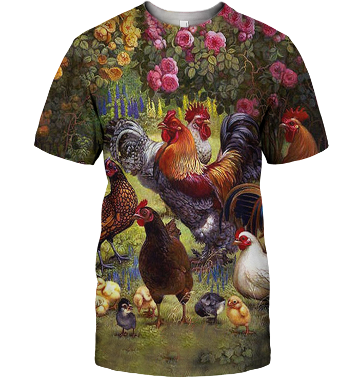 3D AOP Kitchen3 Shirt-Apparel-6teenth World-T-Shirt-S-Vibe Cosy™