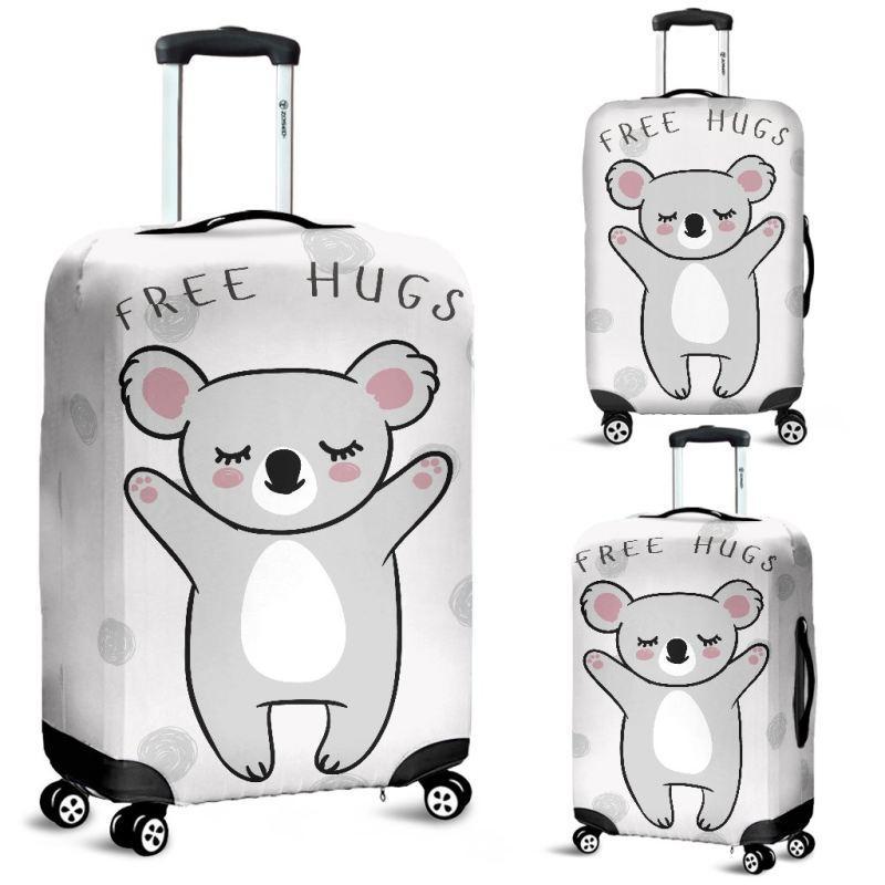 KOALA FREE HUGS AUSTRALIA LUGGAGE COVER H21 - Amaze Style™-LUGGAGE COVERS