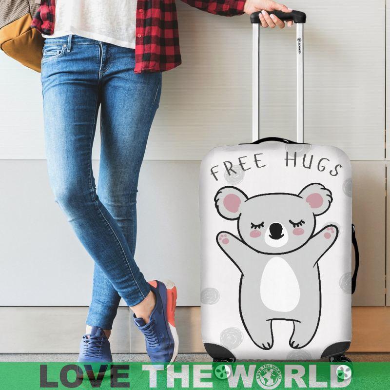 KOALA FREE HUGS AUSTRALIA LUGGAGE COVER H21 - Amaze Style™-LUGGAGE COVERS