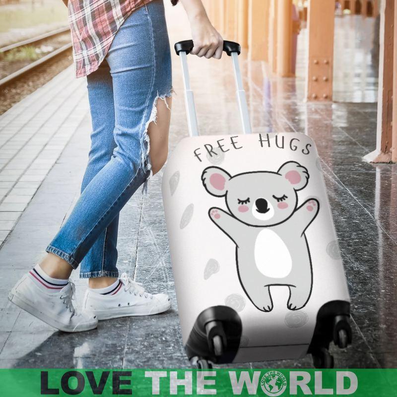 KOALA FREE HUGS AUSTRALIA LUGGAGE COVER H21 - Amaze Style™-LUGGAGE COVERS