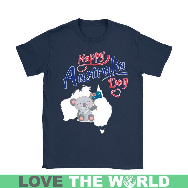 Koala Happy Australia Day T-Shirt H21 - Amaze Style™-T-SHIRTS