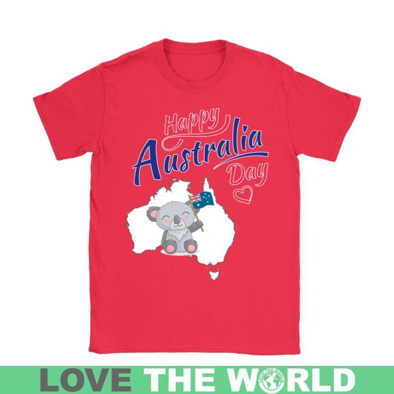 Koala Happy Australia Day T-Shirt H21 - Amaze Style™-T-SHIRTS