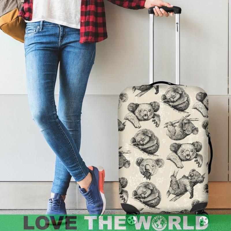 KOALA PATTERN 3 AUSTRALIA LUGGAGE COVER H21 - Amaze Style™-LUGGAGE COVERS