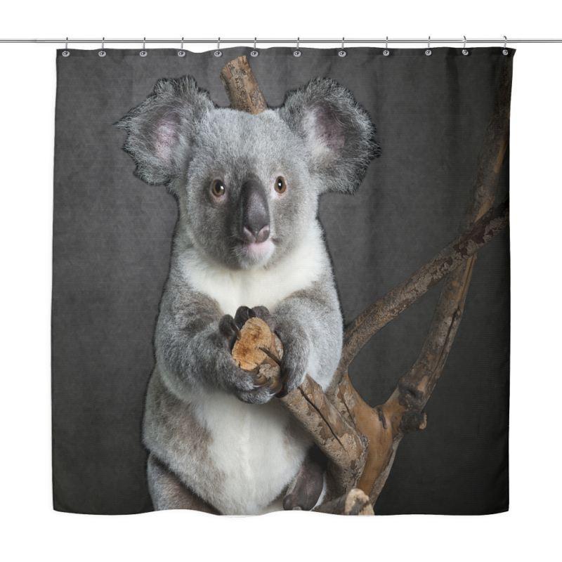 KOALA SHOWER CURTAIN HM1 - Amaze Style™-SHOWER CURTAINS