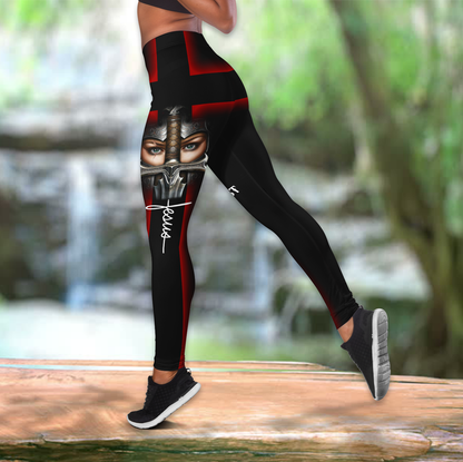 A Child Of God - Easter Jesus Combo Tank + Legging JJ170402 - Amaze Style™-Apparel