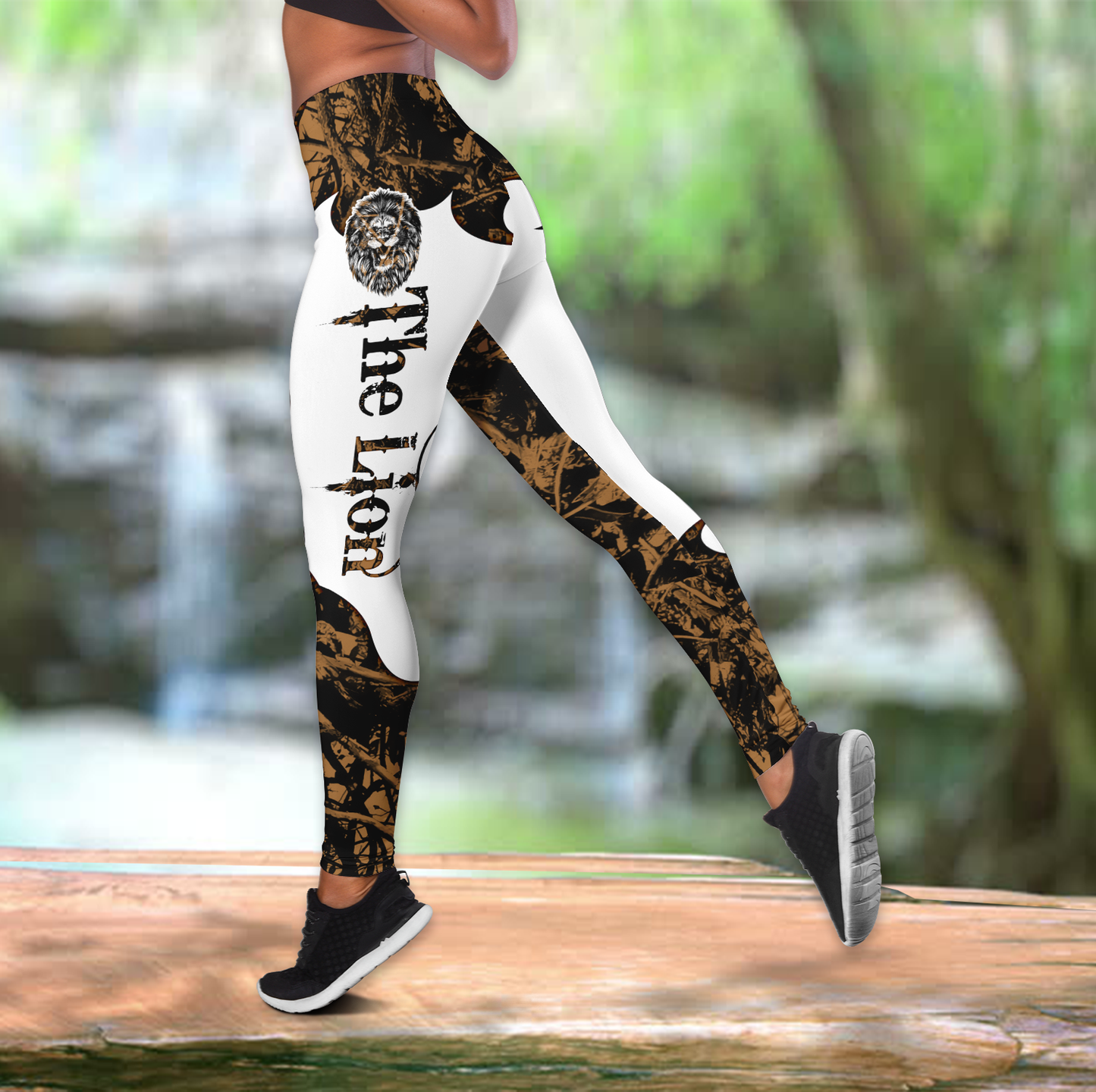 The Gold Lion Tattoo Combo Tanktop + Legging