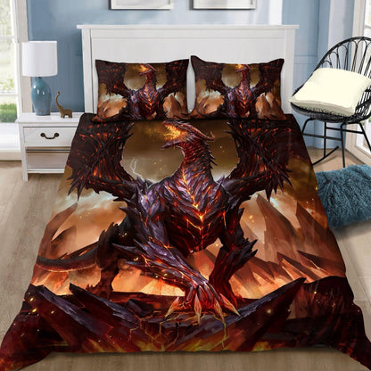 Lava Dragon Bedding Set DQB08192010