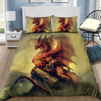 Red Dragon Bedding Set DQB08122003