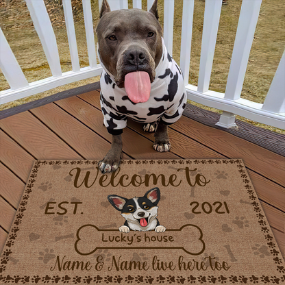Welcome Doormat Test Customily