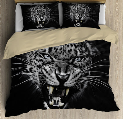 Jaguar Back And White Bedding Set DQB08202001