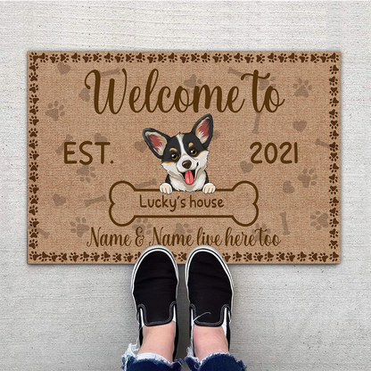 Welcome Doormat Test Customily