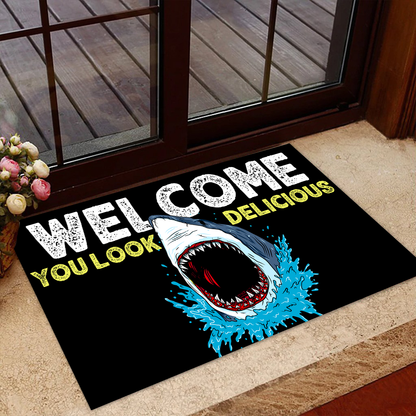 Welcome You Look Delicious Doormat Welcome Mat, Best Gift For Home Decoration