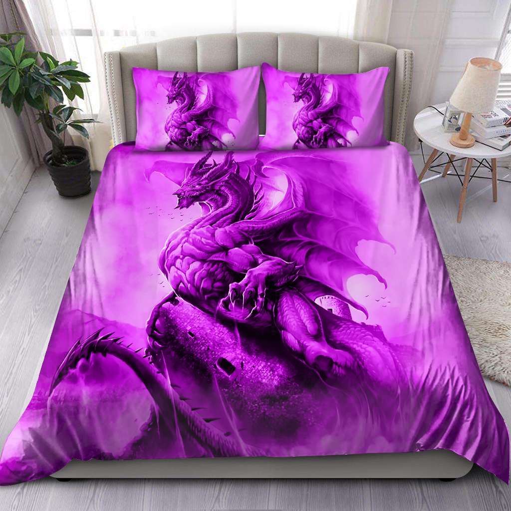 Purple Dragon Bedding Set DQB08132001