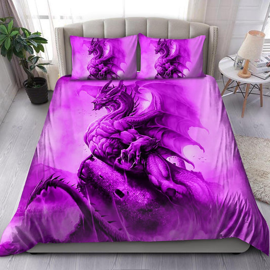 Purple Dragon Bedding Set DQB08132001