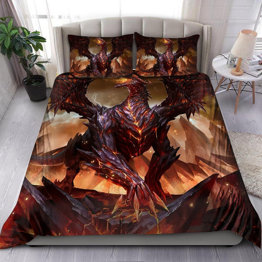 Lava Dragon Bedding Set DQB08192010