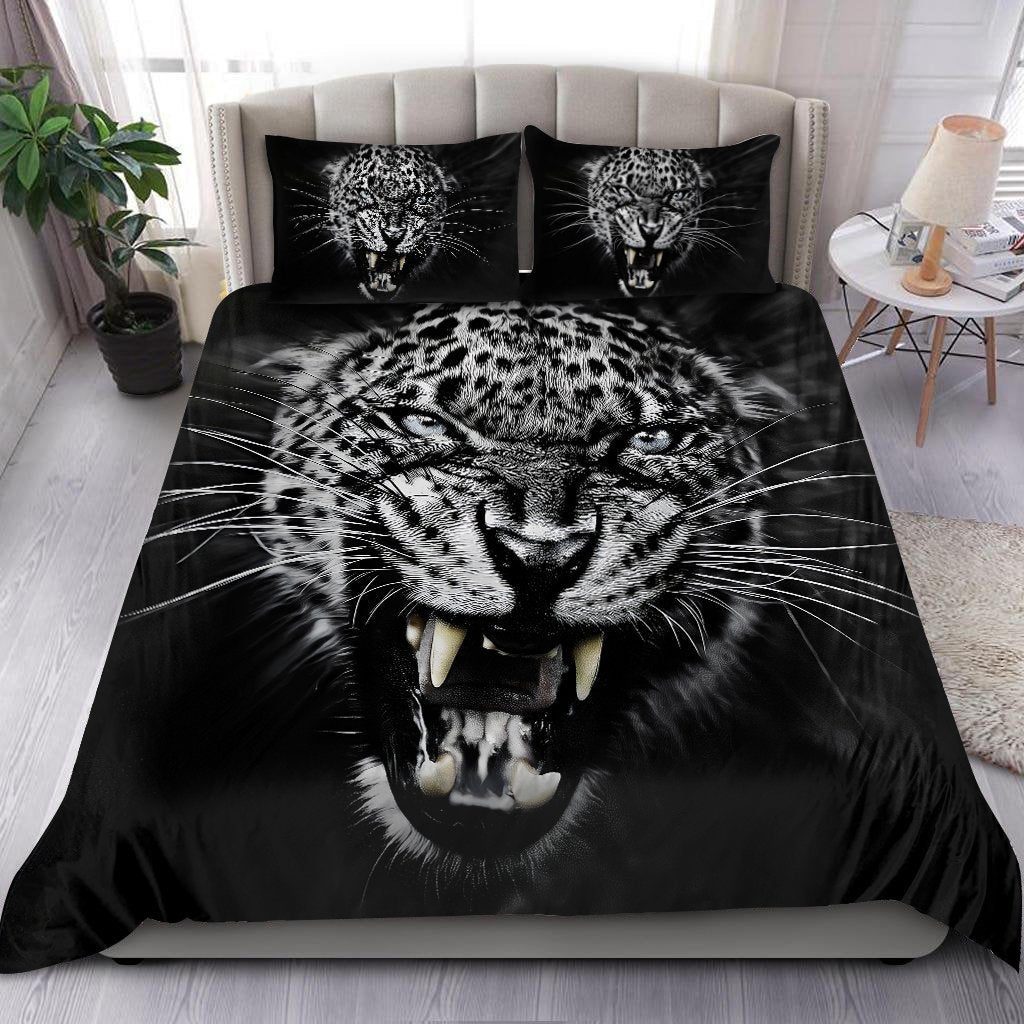 Jaguar Back And White Bedding Set DQB08202001