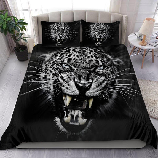 Jaguar Back And White Bedding Set DQB08202001