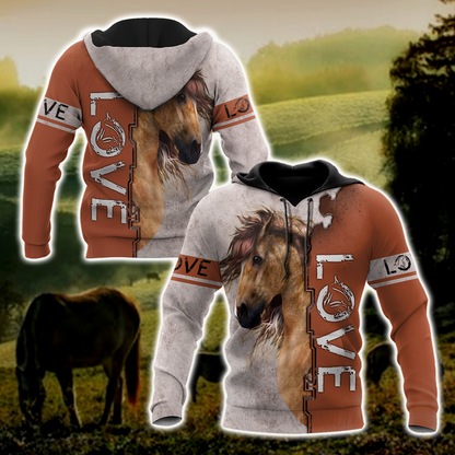 Premium Horse 3D All Over Printed Unisex Shirts