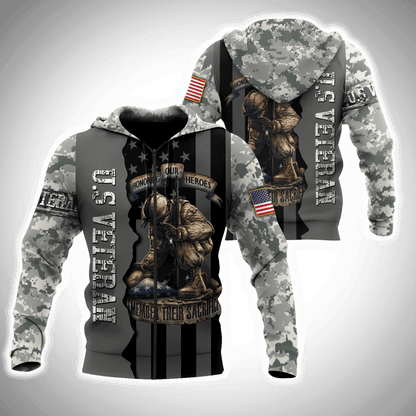US Veteran Honoring Our Heroes Remember Their Sacrifice 3D All Over Printed Shirts For Men and Women TA09162005