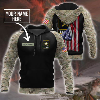Soldier US Army 3D All Over Printed Shirt Hoodie MP21082002