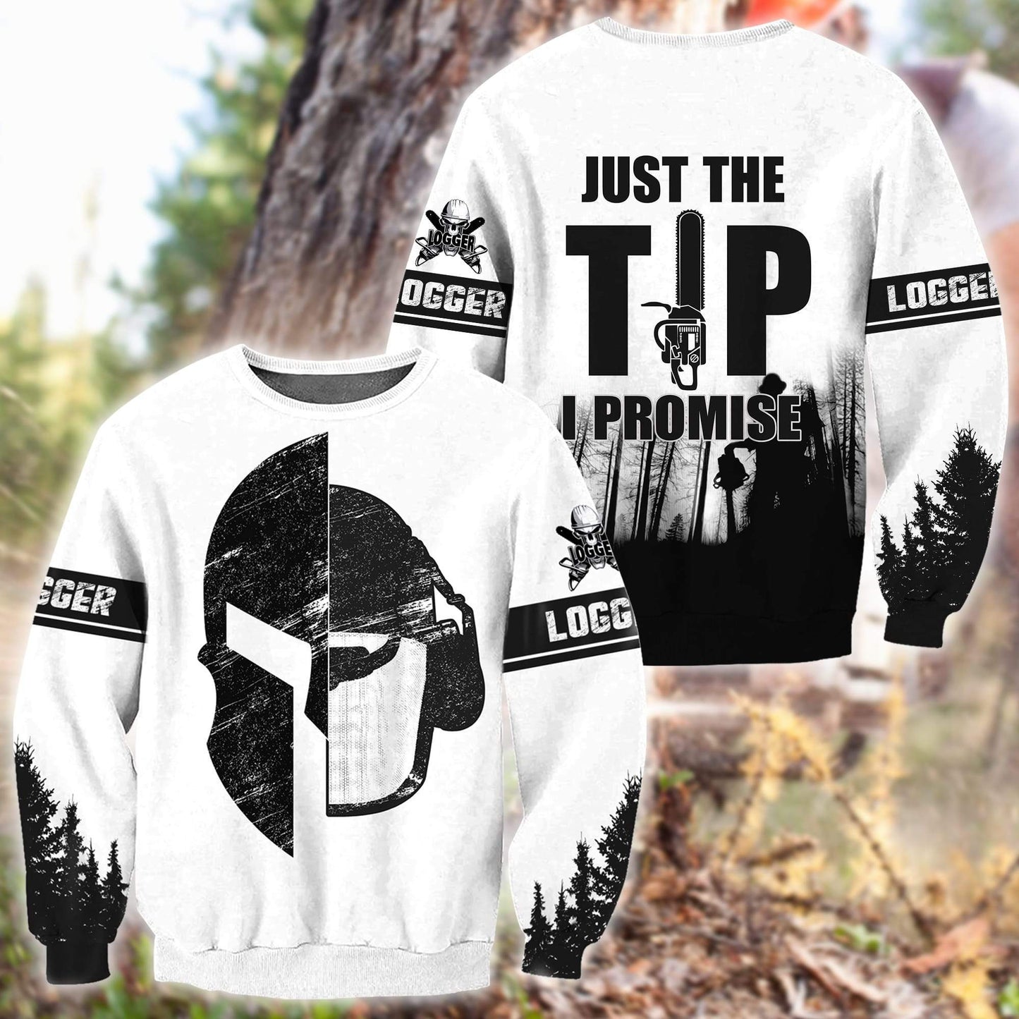 Logger - Just the Tips, I Promise - Amaze Style™-Apparel