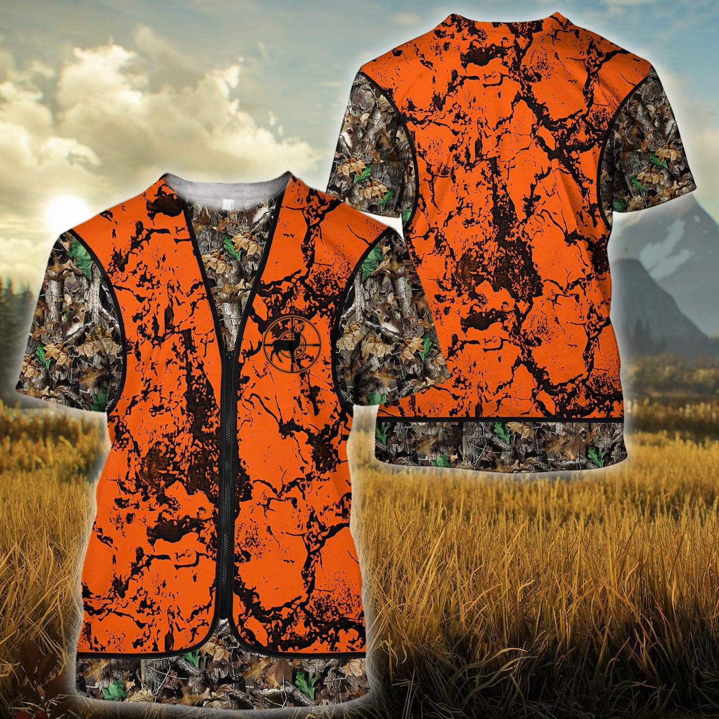 Deer Hunting Camo 3D All Over